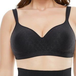 Wingslove Women High Impact Full Coverage Sports Bra Seamless Wire-Free